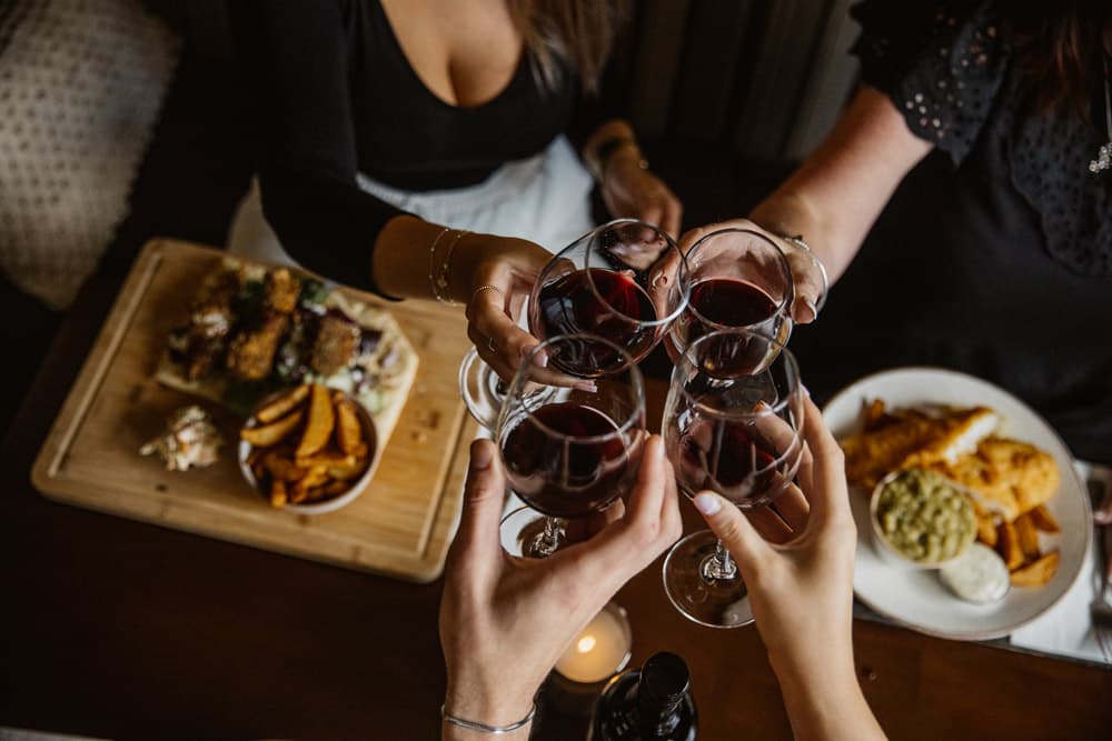 Wine selection at The Ranken Arms